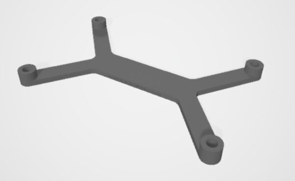 DS101 mount, 5mm (screws included)