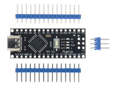Arduino-Nano-328P-USB-C-non-welded-0 Arduino Nano, USB-C, 328P, CH340, non-welded