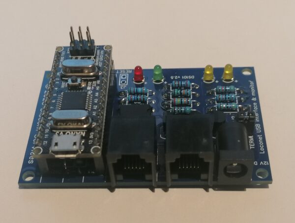 DS101 - Lnet USB interface & monitor